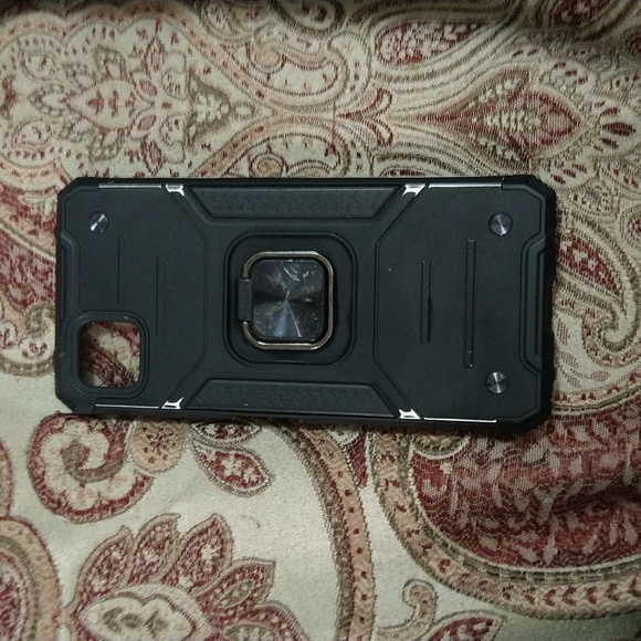 Galaxy A22 5G black kickstand phone case - Picture 11 of 11